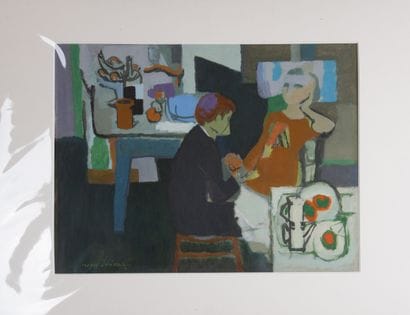 Roger DERIEUX (1922-2015)
Composition aux...