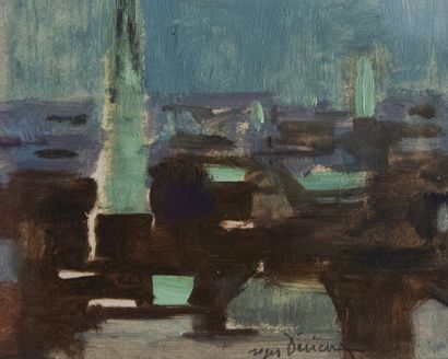 Roger DERIEUX (1922-2015)
Copenhagen
Oil...