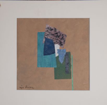 Roger DERIEUX (1922-2015)
Untitled, 1992
Collage
30x30
(With...