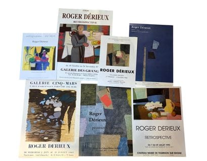 Roger DERIEUX (1922-2015)
Interesting set...