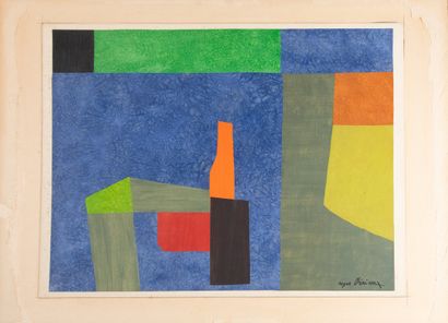 Roger DERIEUX (1922-2015)
Untitled
Collage...