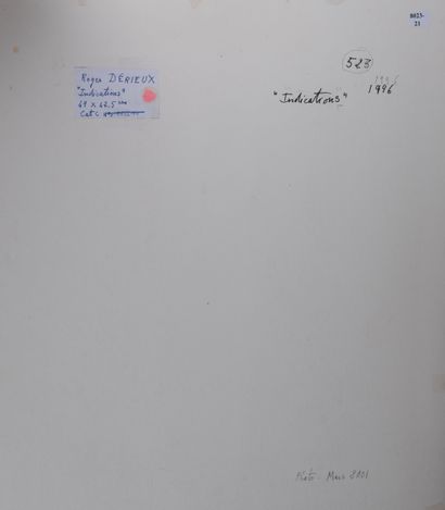 Roger DERIEUX (1922-2015)
