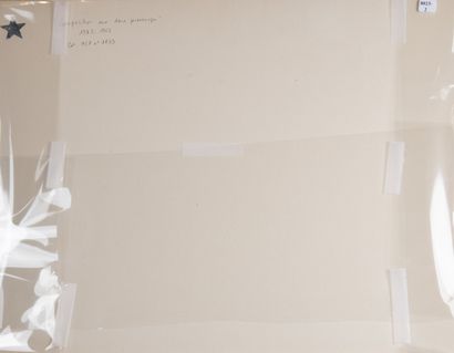 Roger DERIEUX (1922-2015)
Composition aux...
