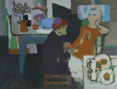 Roger DERIEUX (1922-2015)
Composition aux...