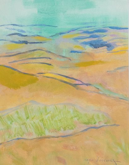 Roger DERIEUX (1922-2015)
Ardèche
Oil on...