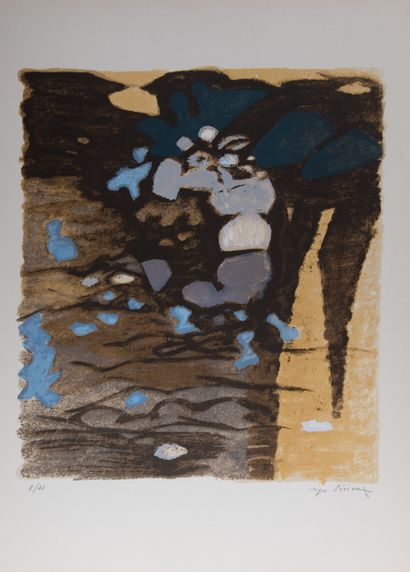 Roger DERIEUX (1922-2015)
Untitled, rocailles...