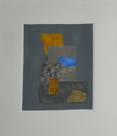 Roger DERIEUX (1922-2015)
Set of 2 collages...