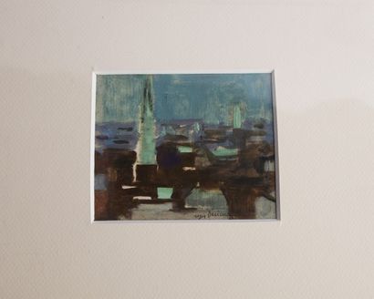 Roger DERIEUX (1922-2015)
Copenhagen
Oil...