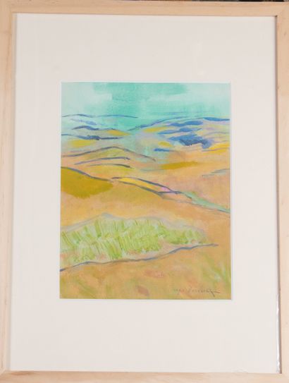 Roger DERIEUX (1922-2015)
Ardèche
Oil on...