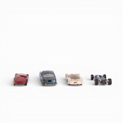 DINKY TOYS, Made in France
Set of 4 miniature...