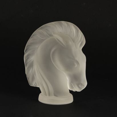 LALIQUE, Dans le goût
Tête de cheval
Sujet...
