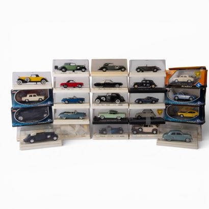 SOLIDO
Lot de 25 voitures miniatures échelle...