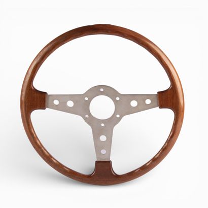 FUSINA
Mahogany steering wheel with 3 aluminum...