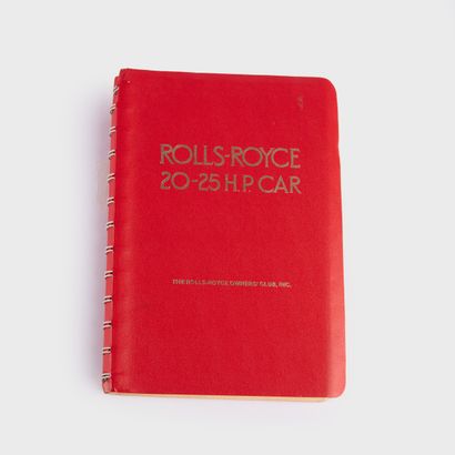 ROLLS ROYCE
Carnet 