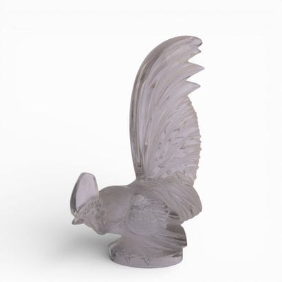 LALIQUE France
Le coq nain
Mascotte automobile...