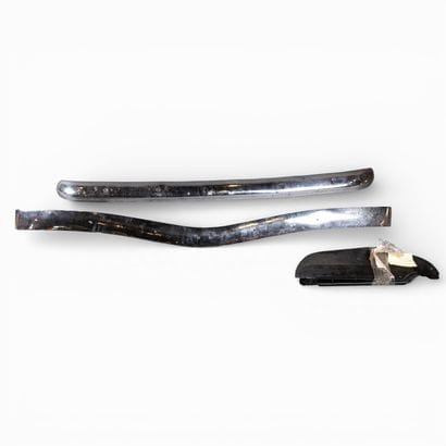 Two CITROEN Traction cabriolet bumpers in...