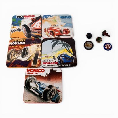 AUTOMOBILIA
Miscellaneous lot including:
-...