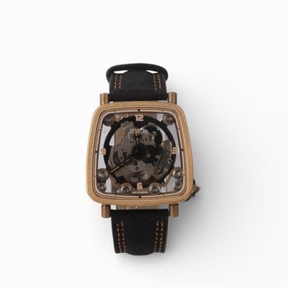 BRM
FF39-40 watch in bronze with skeleton...