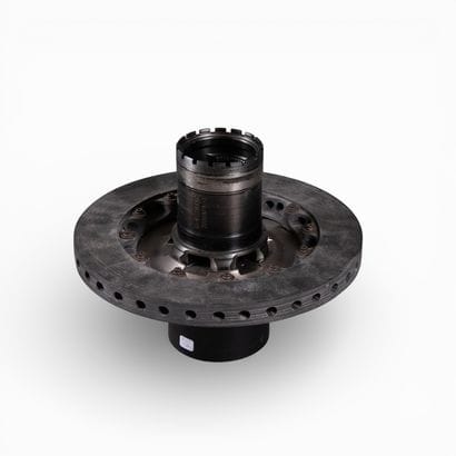Carbon brake disc with Brembo F1 caliper...