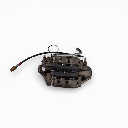Carbon brake disc with Brembo F1 caliper...