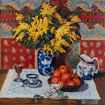 Catherine ARNERA (born in 1948)
Mimosas and...