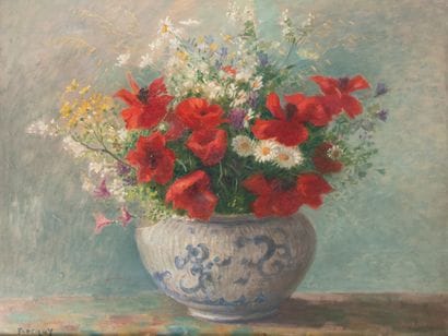 Olivier FLORNOY (1894–1962)
Vase of Spring...