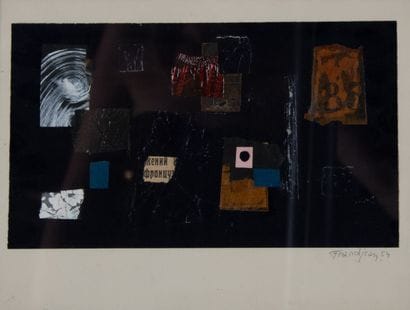 Raymond GRANDJEAN (1929–2006)
Untitled, 1954
Collage...