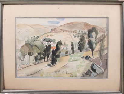 Jacques LAPLACE (1890–1955)
Landscape of...