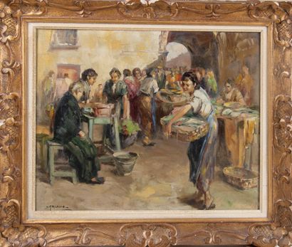 Richard DURANDO-TOGO (1910–?)
Fish Market...