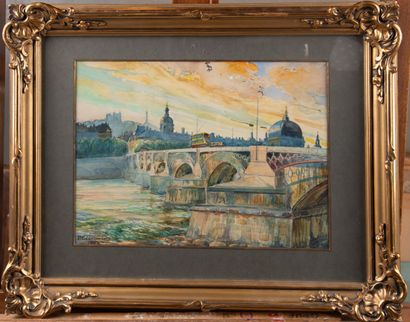 Pierre GIACOMINO (1886–1969)
Lyon, the Guillotière...