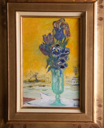 Jean FUSARO (born in 1925)
Thoughts in Istanbul
Oil...