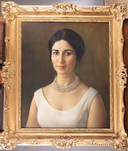 Italian School of the 1960s
Portrait of an...