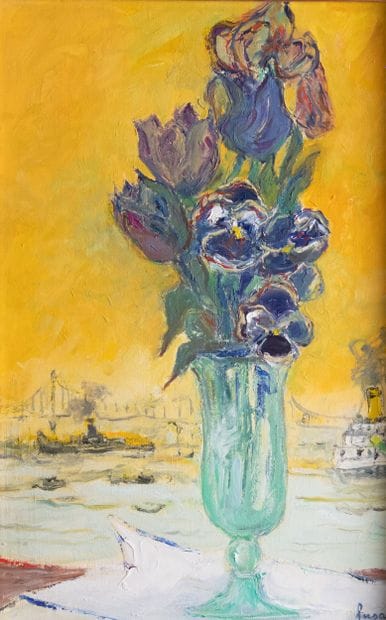 Jean FUSARO (born in 1925)
Thoughts in Istanbul
Oil...