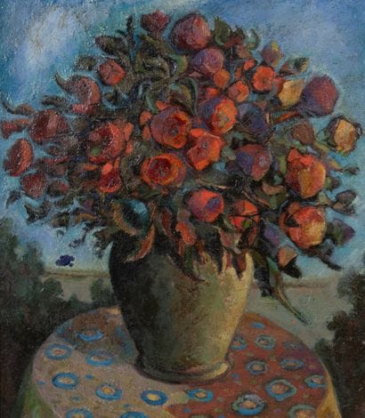 Marcel RIFFET (1904–1990)
Bouquet of Roses...