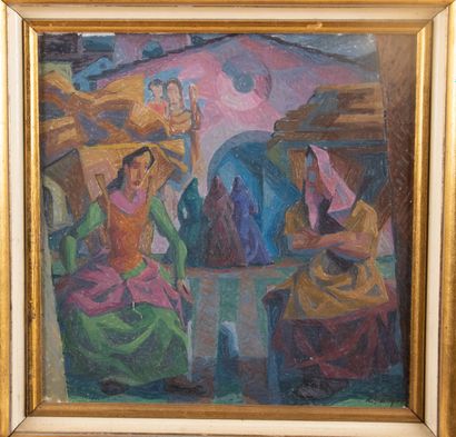 Robert GALLAY (1907–1986)
Women in Church,...