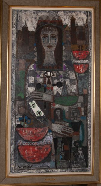 Agustín UBEDA (1925–2007)
Young Woman with...