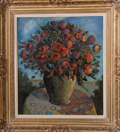 Marcel RIFFET (1904–1990)
Bouquet of Roses...