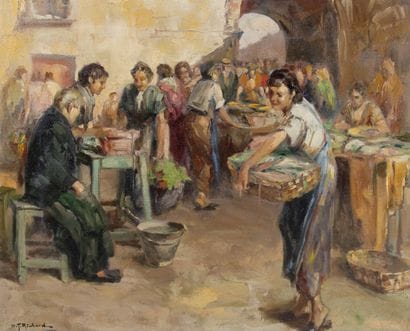 Richard DURANDO-TOGO (1910–?)
Fish Market...