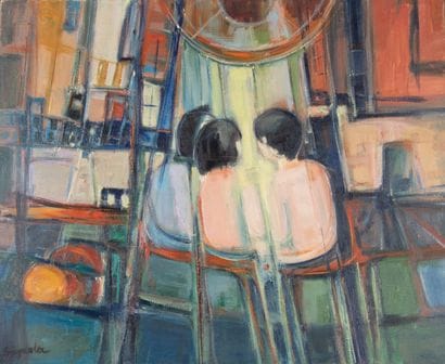 Simone SÉGUELA-SAULAIS (1922–2022)
Secret
Oil...