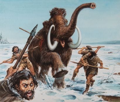 Umberto NONNA (20th century)
The Mammoth...