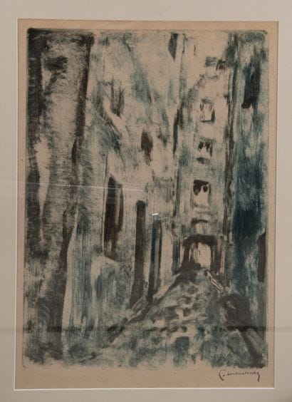 Pierre COMBET-DESCOMBES (1885–1966)
The Street
Two-color...