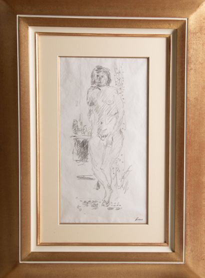 Jean FUSARO (born in 1925)
Standing Nude...