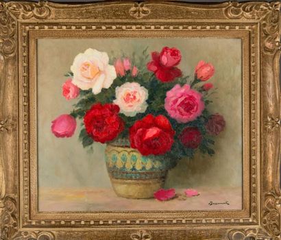 Louis BESSONAT (XXe)
Nature morte au bouquet....