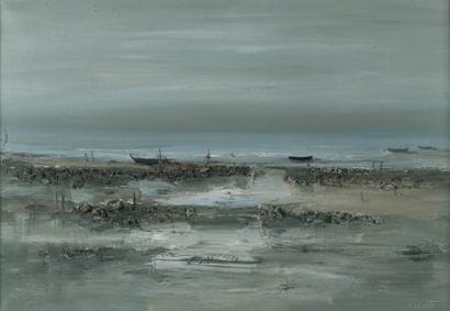 Georges LAPORTE (1926-2000)
Bord de mer....