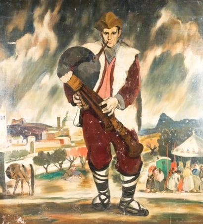 Jean LUCAS (1874-1941)
Cirque en Calabre....