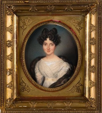 Ecole Française début XIXème siècle
Portrait...