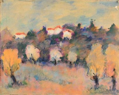 André BONNAMOUR (1900-1985)
Sous bois au...