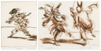 Claude WEISBUCH (1927-2014)
Arlequin et les...