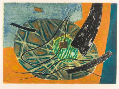 Henri GOETZ (1909-1989)
Composition abstraite....
