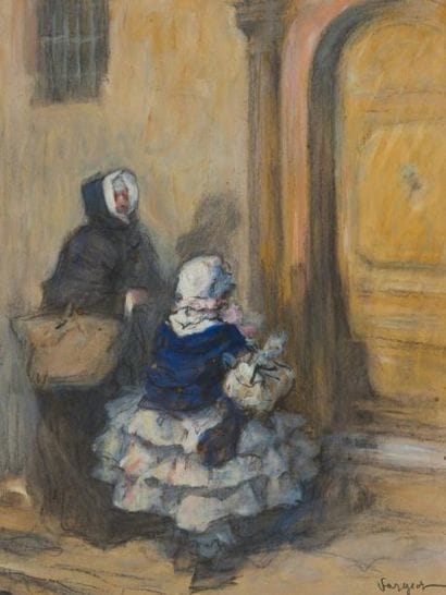 Ferdinand FARGEOT (1880-1957)
Fillette et...